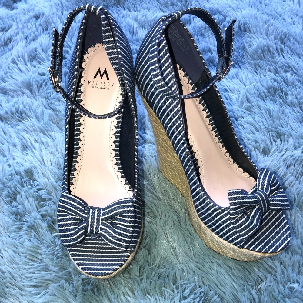 Madison by shoedazzlle wedge heel size 7.5